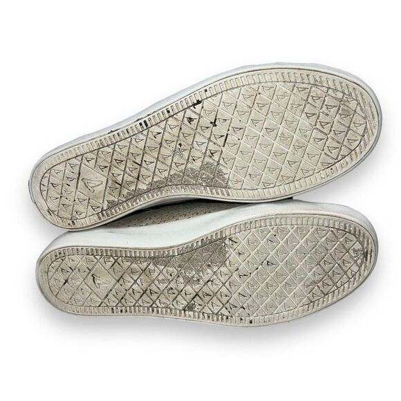 Sperry Top-Sider Crest Vibe Perforated Champagne Gold STK159836 Youth 5M - Picture 8 of 11